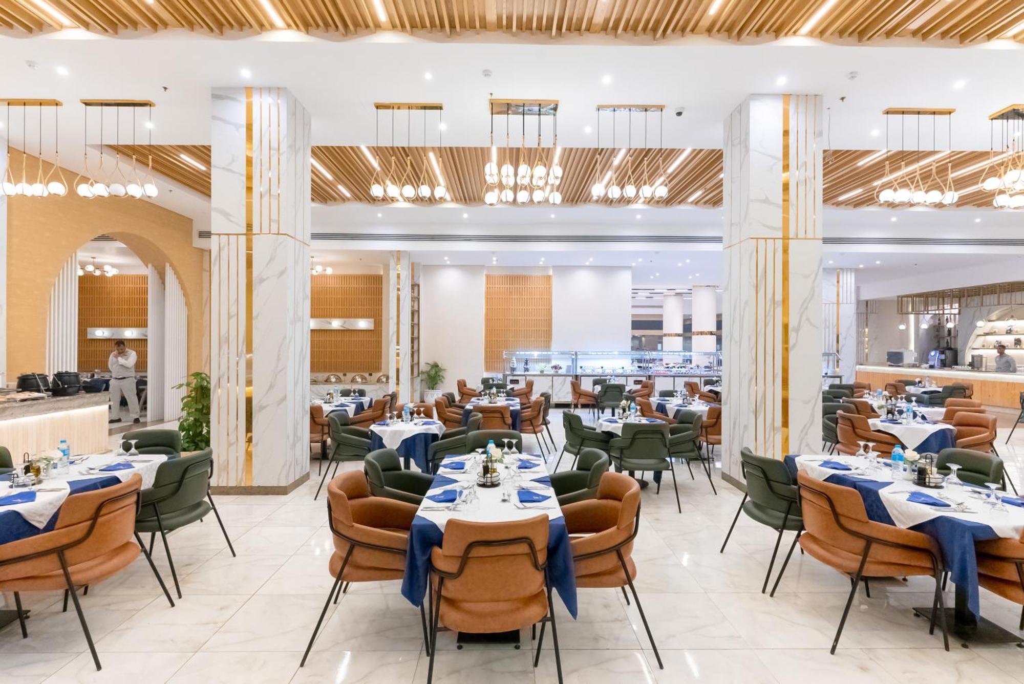 The V Luxury Resort Sahl Hasheesh Hurghada Extérieur photo The restaurant