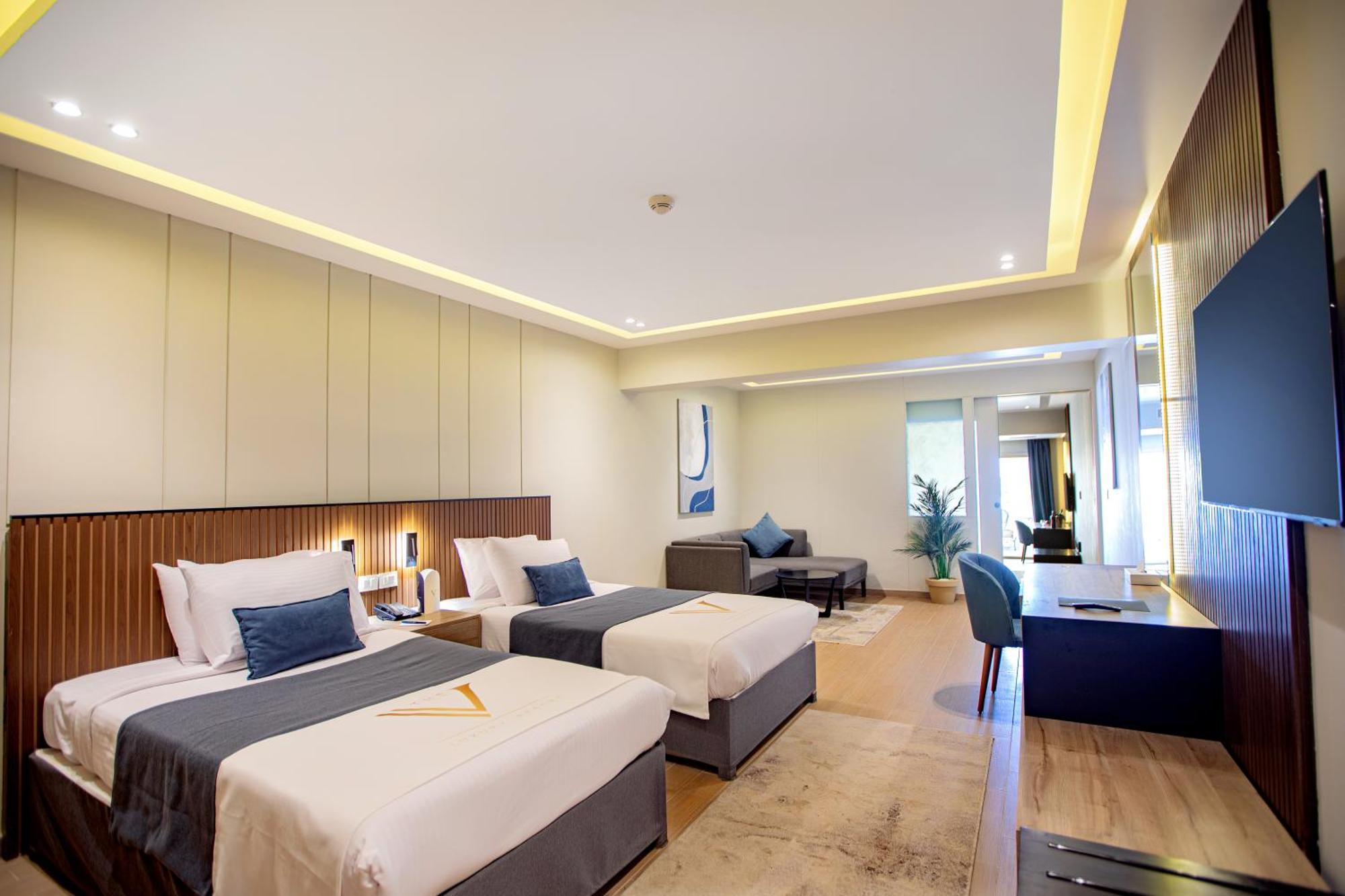 The V Luxury Resort Sahl Hasheesh Hurghada Extérieur photo Deluxe Room